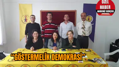 DEVRİM MOL: GÖSTERMELİK DEMOKRASİ