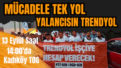 MÜCADELE TEK YOL YALANCISIN TRENDYOL
