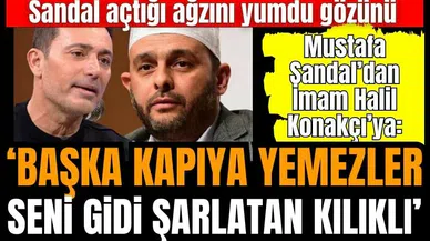 Mustafa Sandal'dan Halil Konakçı'ya: Seni gidi şarlatan kılıklı