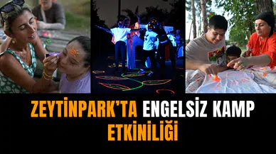 Zeytinpark’ta engelsiz kamp etkiniliği