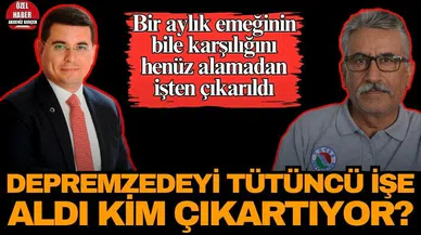 DEPREMZEDENİN EKMEĞİYLE OYNAMAYIN!