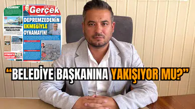 Gökhan Ölmez: “Belediye başkanına yakışıyor mu?”