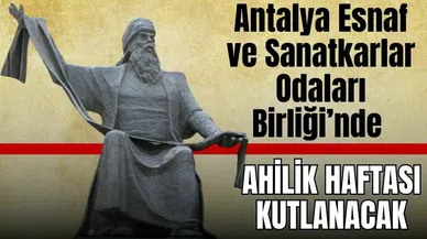 AESOB’DA AHİLİK HAFTASI KUTLANACAK