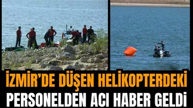Düşen helikopterdeki personelden acı haber geldi