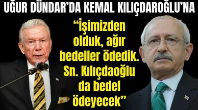 Uğur Dündar: Kemal Kılıçdaroğlu bedel ödeyecek