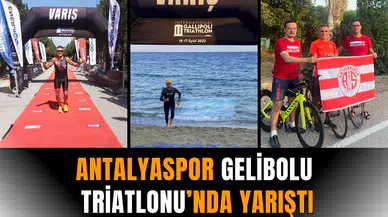 Antalyaspor Gelibolu Triatlonu’nda Yarıştı