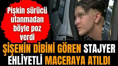 Alkollü sürücü adayının trafik macerası kısa sürdü