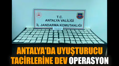 Antalya'da uy*şturucu satanlara dev operasyon