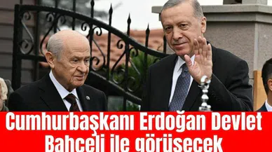 Cumhurbaşkanı Erdoğan Devlet Bahçeli ile görüşecek
