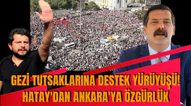 Gezi Tutsaklarına Destek Yürüyüşü!