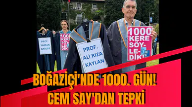 Boğaziçi'nde 1000. gün! Direnenlere destek yasakçılara tepki