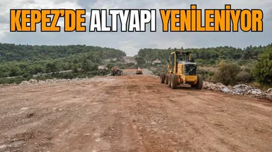 Antalya altyapı çalışmaları hız kazandı