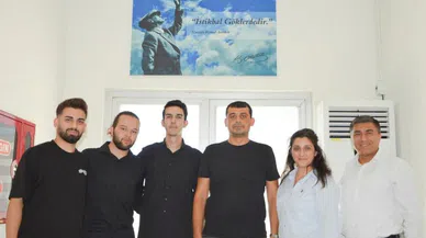 ALKÜ'lü öğrenciler havacılık projesiyle TÜBİTAK'ta