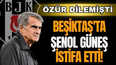 Şenol Güneş istifa etti