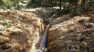 Antalya Büyükşehir Belediyesi içme suyu hatlarını yeniliyor