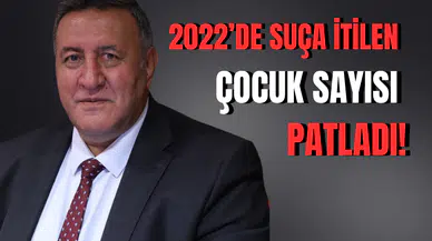 2022’de Suça itilen çocuk sayısı patladı!