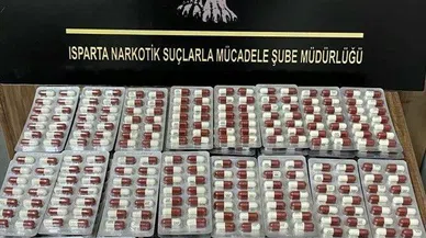 Isparta'da uy*şturucu operasyonlarında tutuklama