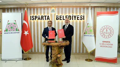 Isparta Belediyesi ve Milli Eğitim Müdürlüğü işbirliği yaptı