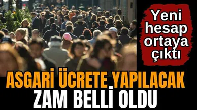 Yeni asgari ücret zammı belli oldu!