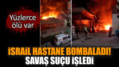 İsrail Gazze'deki hastaneyi vurdu: En az 500 kişi öldü