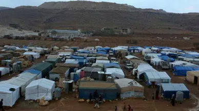 UNRWA Gazze'de 60 çadırlık kamp kurdu