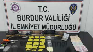 Burdur'da narkotik operasyonu