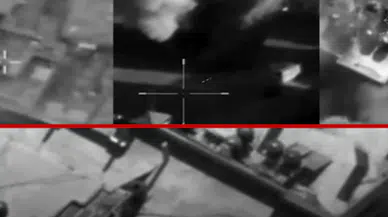 İsrail Hamas’a ait noktaları vuruyor