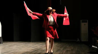 Milli mücadele Kahramanları sahne aldı!