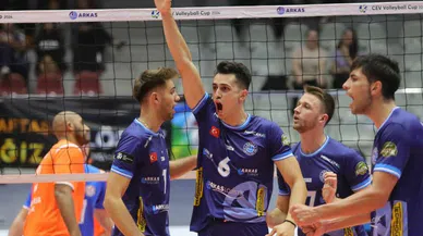 Arkas Spor CEV Kupası'nda turladı