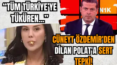 Cüneyt Özdemir'den Dilan Polat'a sert tepki!