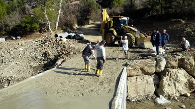 TARIM ALANLARINA ULAŞIM KOLAYLAŞTI