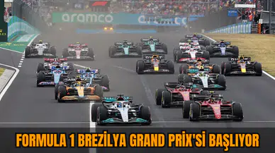 Formula 1 Brezilya Grand Prix'si başlıyor