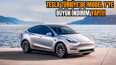 Tesla Türkiye'de Model Y'ye büyük indirim yaptı!