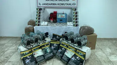 Jandarmadan kaçak sigara operasyonu