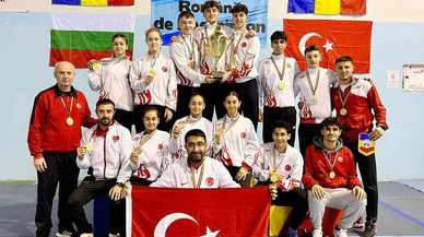 Milli sporcular Balkan şampiyonu oldu