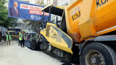 Akdeniz Belediyesi zarar gören kilitli parke taşlarını asfaltla değiştiriyor!