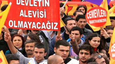 Aleviler Meclis’te eylemde