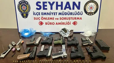 Adana'da silah ticaretine darbe! 3 kişi gözaltına alındı!