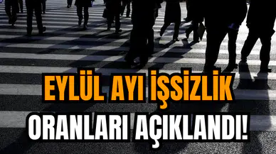 Eylül Ayı İşsizlik Oranları Açıklandı!