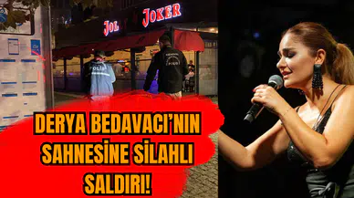 Silahlı saldırı Derya Bedavacı’nın konserini böldü