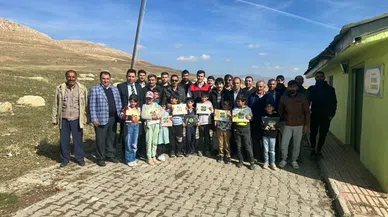 Ağrı Dağı'nda küçük ellerle organik tarım eğitimi