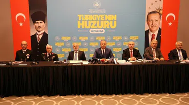 İçişleri Bakanı Yerlikaya, Adana'da güvenlik toplantısında vatandaşlara çağrıda bulundu