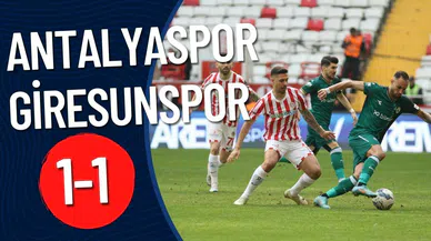 Antalyaspor: 1 - Giresunspor: 1