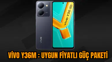 Vivo Y36m : Uygun fiyatlı güç paketi