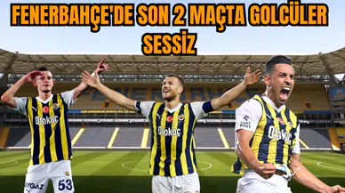 Fenerbahçe'de son 2 maçta golcüler sessiz