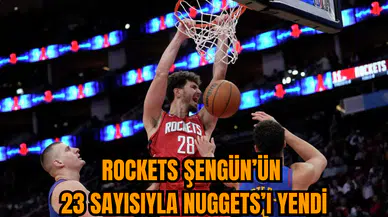 Rockets Şengün’ün 23 sayısıyla Nuggets’ı yendi