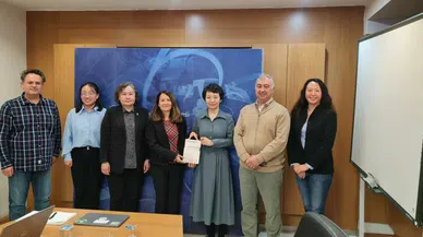 Çinli akademisyenler Anadolu Üniversitesi'nde iş birliği