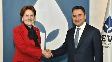 Merak Akşener Ali Babacan'a taziye ziyaretinde bulundu