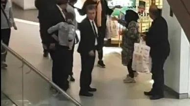 Mağazada hırsızlık yapanlar AVM’yi savaş alanına çevirdi