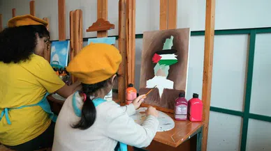 Karatay kültür ve sanat akademisi'nden Filistin'e sanatla destek!